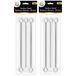 Barbecue 10x pièces Brochettes/brochettes de barbecue en métal 29,5 cm - Accessoires de barbecue - Brochettes/brochettes pour viande