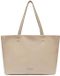 LIEBESKIND BERLIN Leren Schoudertas Hera Sheep Natural Shopper Sandcastle Beige
