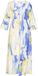 IZIA Jurk 'Festival' blauw / donkerblauw / geel / wit