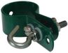 SW-Stahl Alberts 4004338655617 Klem voor gevlochten spanstangen | verzinkt, groen kunststof gecoat | Klemdiameter 42 mm