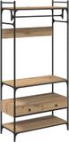 vidaXL Kledingkast Artisanaal Eikenkleurig 89 x 39 x 184.5 cm