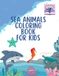 Sea animals coloring book
