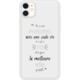 One Life Siliconen hoesje compatibel met iPhone 11