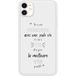One Life Siliconen hoesje compatibel met iPhone 11