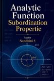 Analytic Libri GmbH Analytic Function Subordination Properties Paperback