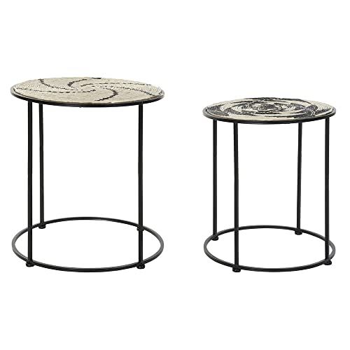 DKD Home Decor Set van 2 tafels, standaard - 8424001833870