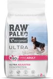 VETEXPERT Raw Paleo Ultra Hondenvoer Droogvoer Monoproteïne Varkensvlees Graanvrij & Erwtenvrij Voor Kleine Volwassen Honden 2kg