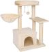 Shenzhen Haorui Industrial Technology Co., Ltd. Poteau griffoir haut pour chat avec balle de jeu et zone de confort