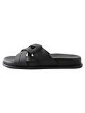 Next - Jongens - Nette leren sandalen - Zwart