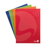 BM BeMore 0100202 Collaped Block L/C Color A4 liniatuur 5 mm, geruit 5 mm, 50 vellen, 10 stuks, verschillende kleuren