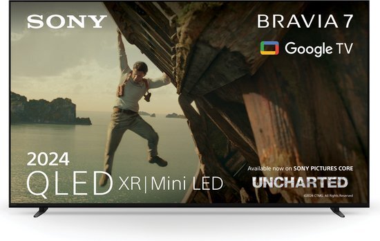 Sony Bravia 7 - 65 inch - 4K QLED XR MiniLED - 2024