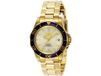 Invicta Horloge INV-9743 Analoog Automatisch Heren Polshorloge Zilverkleurig/Goudkleurig Staal Mineraalglas 40mm