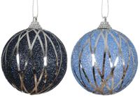 Decoris Kerstbal foam d8 cm a2
