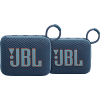 JBL Go 4 - 2-pack - Blauw