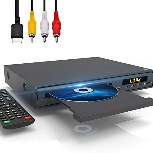 MAITE dvd-speler, multi-regio dvd-speler voor tv, HDMI AV-aansluiting, USB-ingang, microfoon, NTSC/PAL-systeem, afstandsbediening, compacte tv HD-DVD-speler