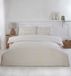 Rapport home Gingham Check Dekbedovertrek Set Dubbel Naturel