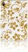 B2Ctelecom Samsung Galaxy Tab S7 FE | S7+ | S8+ Housse de tablette Étui livre Fleurs dorées Cuir artificiel/Silicone/TPU