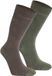 Craghoppers Nosilife Twin Pack Half Lange Sokken Groen EU 36-38
