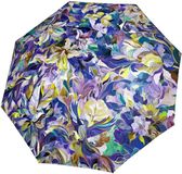 doppler Carbonsteel Long AC Printed Pattern Floralia Paraplu