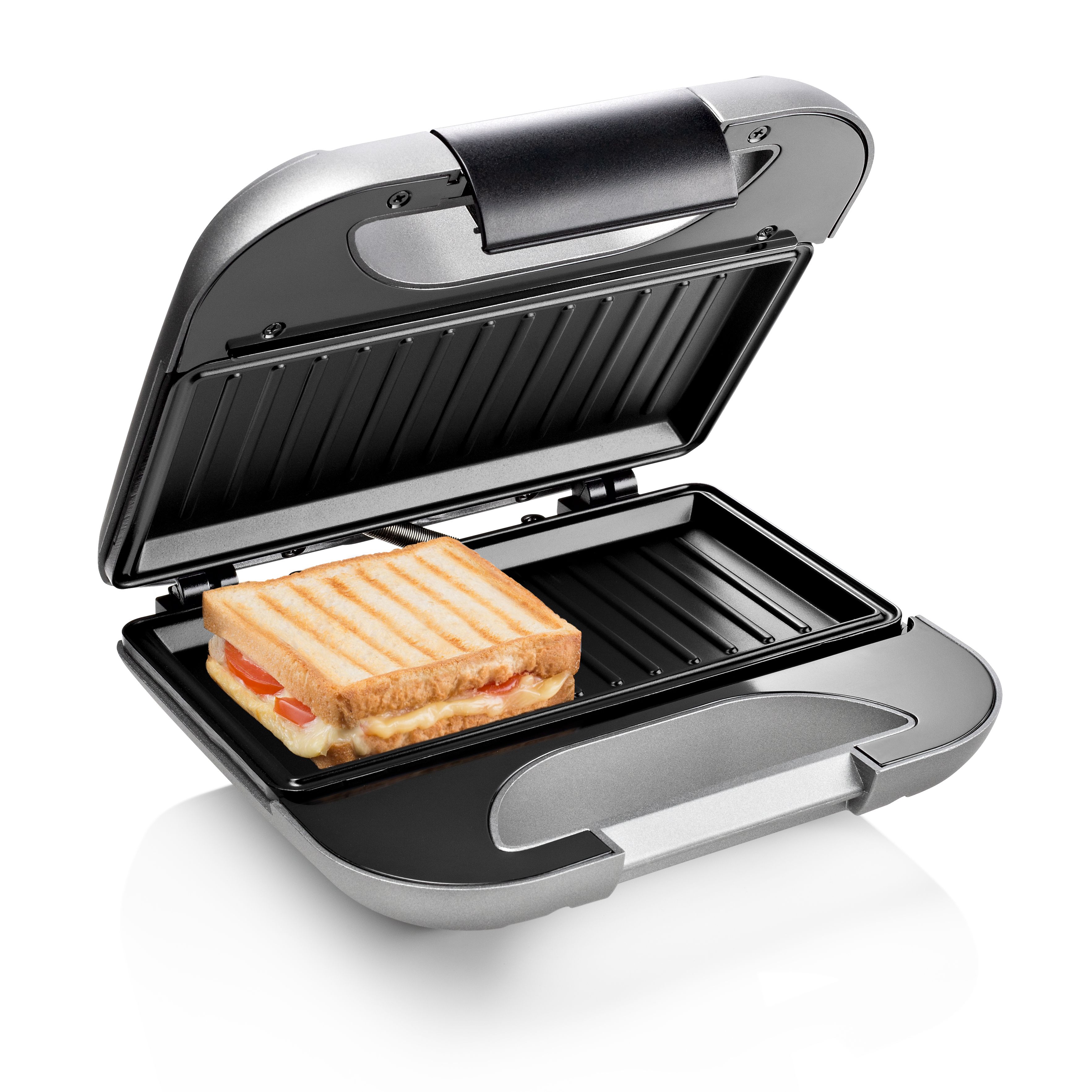 Princess 01.127003.01.001 Sandwich Maker DeLuxe - Black/Silver