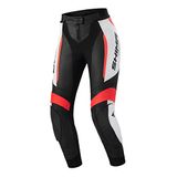 SHIMA Miura 2.0 Dames Zwart Wit Rood Leren Motorbroek - Broek