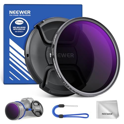 NEEWER 77 mm ND2-400 (1-9 stops) Variabele ND-filter