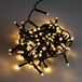 Spetebo Buitenverlichting, warm wit, met timer - 160 LED's / 4 meter - Kerstverlichting met 8 functies, werkt op batterijen
