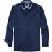 OLYMP Casual Regular Fit Overhemd marine, Bedrukt
