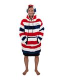 ALL-IN Plaid Poncho, uniseks