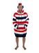 ALL-IN Plaid Poncho, uniseks