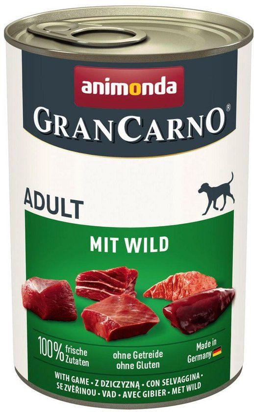 Animonda GranCarno Adult 400g - met wild
