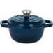 SILVERCREST® Faitout en fonte Premium, 1,35 L (bleu foncé)