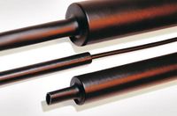 HellermannTyton 323-50300 Krimpkous met lijm Zwart 30 mm 8 mm Krimpverhouding:4:1 1 m