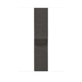 Apple Milanese Loop Band Grafiet Roestvrijstaal 44mm