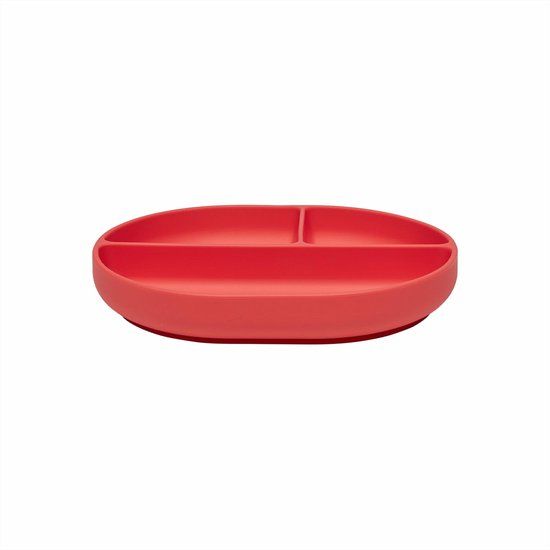 OYOY Mini kinderbord met zuignap Rood