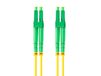 Lanberg FO-LALA-SD11-0010-YE InfiniBand en Glasvezelkabel 1 m LC Geel