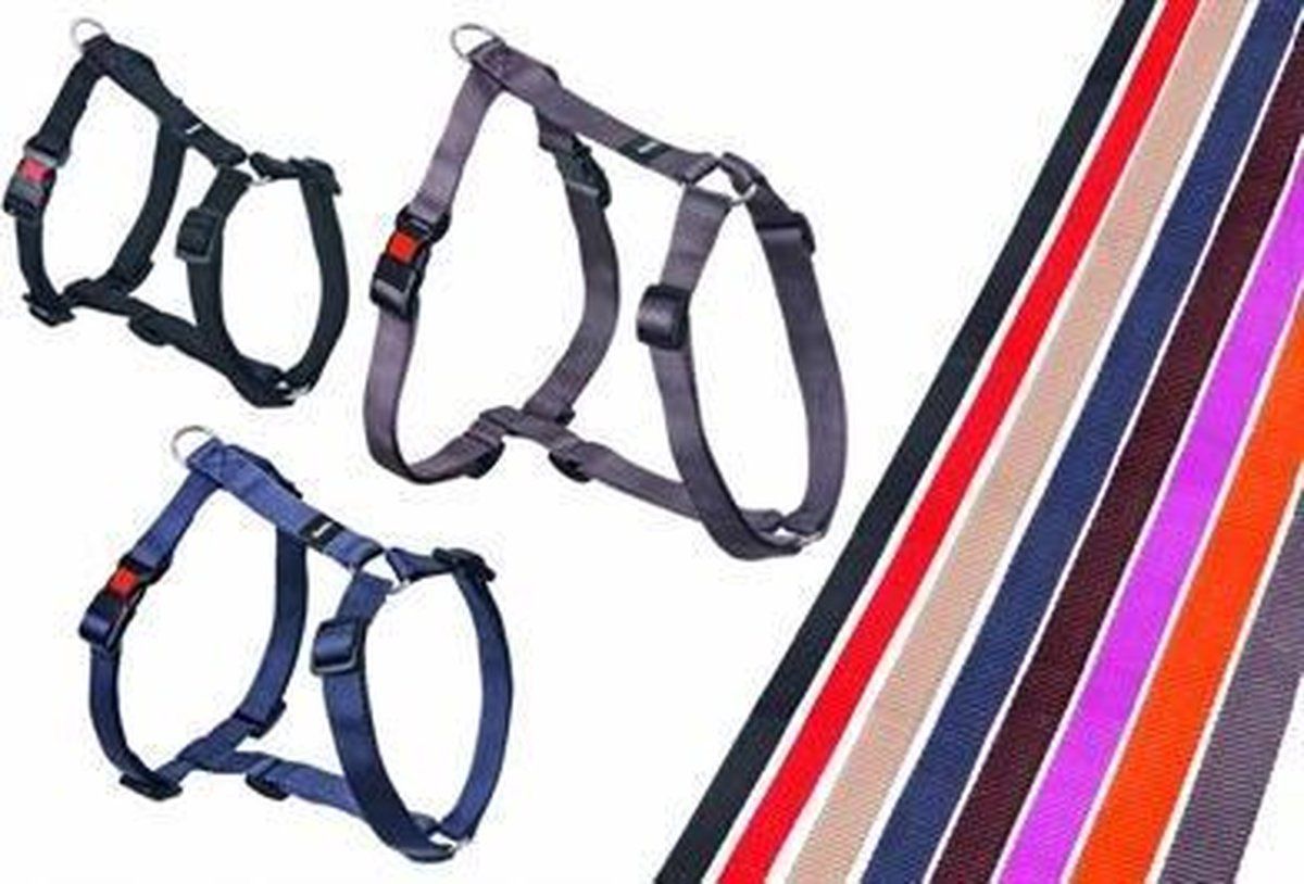 Karlie Flamingo Tuig Sportief Plus Oranje - 45-70cm x 20mm
