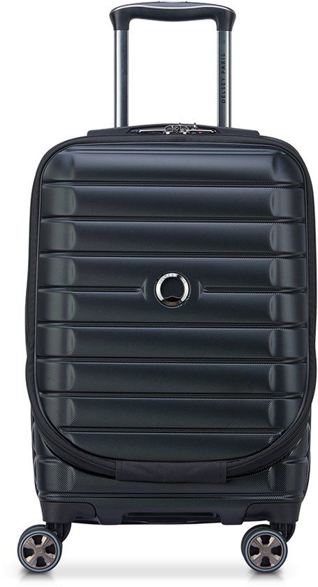 DELSEY PARIS Shadow 5.0 Expandable 4DR Business Cabin Trolley 55 cm Zwart
