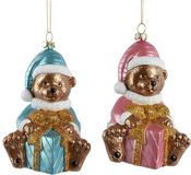 Decoris Deoris Beer kunststof L10,2b8,3h13,3 cm a2