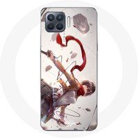 Maniacase Etui voor Oppo A93 Mikasa Ackerman Aanval van de Titanen Manga