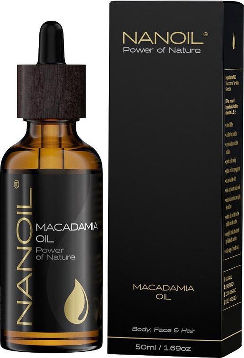 Nanoil Macadamia Oil 50ml