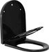 Merkloos Toiletzitting – Badkameraccessoire, 41,2 cm (lengte) x 36,1 cm (breedte)
