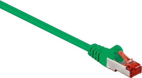 Goobay Cat6 S/FTP Netwerkkabel - 1.5m - Groen