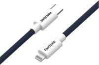 Pantone PT-CTL002-5N Lightning-kabel 1,5 m Blauw, Wit