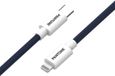 Pantone PT-CTL002-5N Lightning-kabel 1,5 m Blauw, Wit