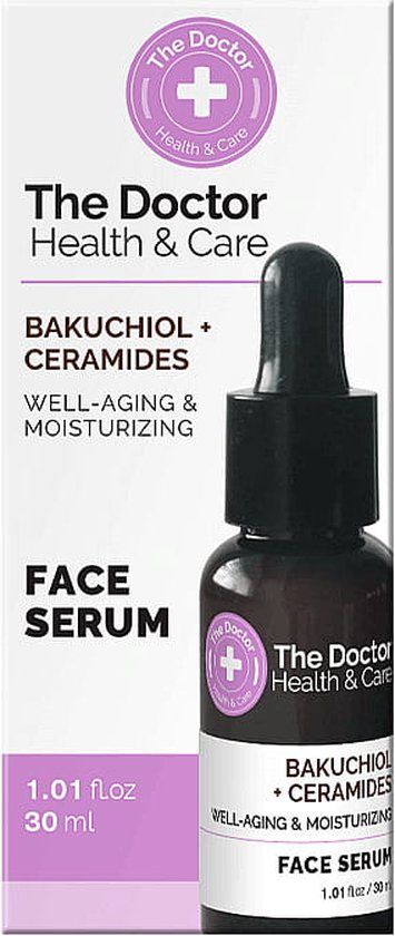 Bakuchiol + Ceramides Anti-Age Serum - 30ml - Rijpe Huid - Dermatologisch Getest