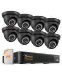 Anlapus 1080P Buiten CCTV Bewakingscamera Set met 2TB Harde Schijf