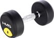 HMS HG PRO Serie - Rubber Dumbbell - 8kg - Zwart