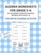 Algebra Worksheets for Grade 5–6 One-Step Addition & Subtraction Equations Workbook with Answers within 100 & Yom Kippur Coloring Theme: 50 ... Multicultural Math Activities for Homeschool