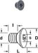 CMT - Boulon conique Torx - Outils de coupe